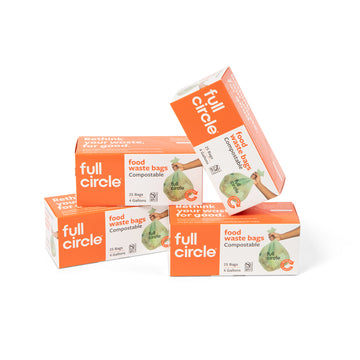 4 Gal Food Waste Bags (4-Pack)